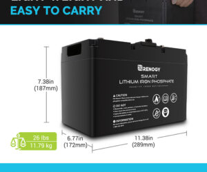 Renogy Smart Lithium Battery