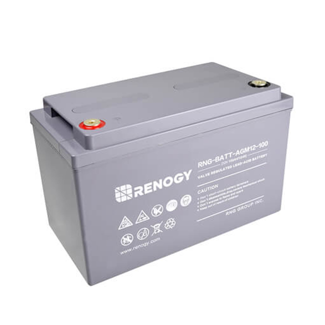 SA60000N AGM 12V 100Ah Minitrac Batterie Eagle Energy - 12 Volt