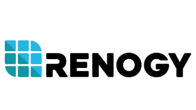 Logo with nine blue squares forming a larger square on the left. To the right, the text reads WordPress Hosting in bold, followed by Powered by and a stylized G logo. The design is simple and modern.